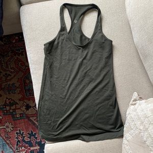 Lululemon Green Tank Top